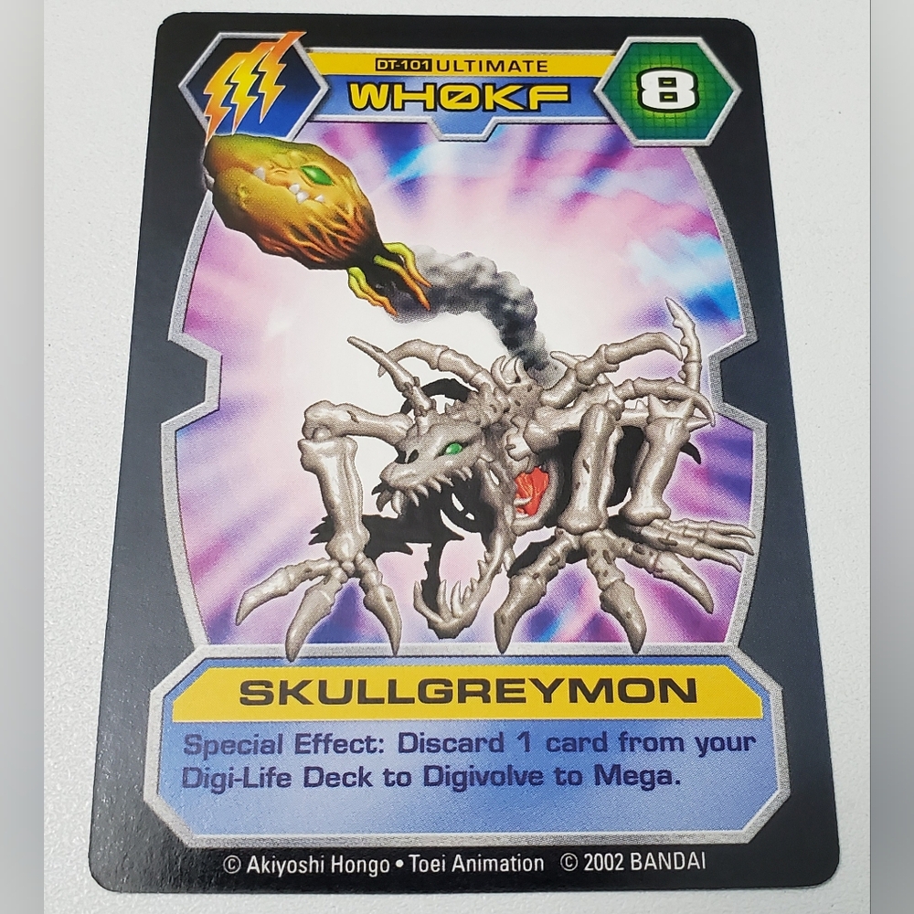 SkullGreymon DT-101 | NM | Digimon D-Tector TCG Card
